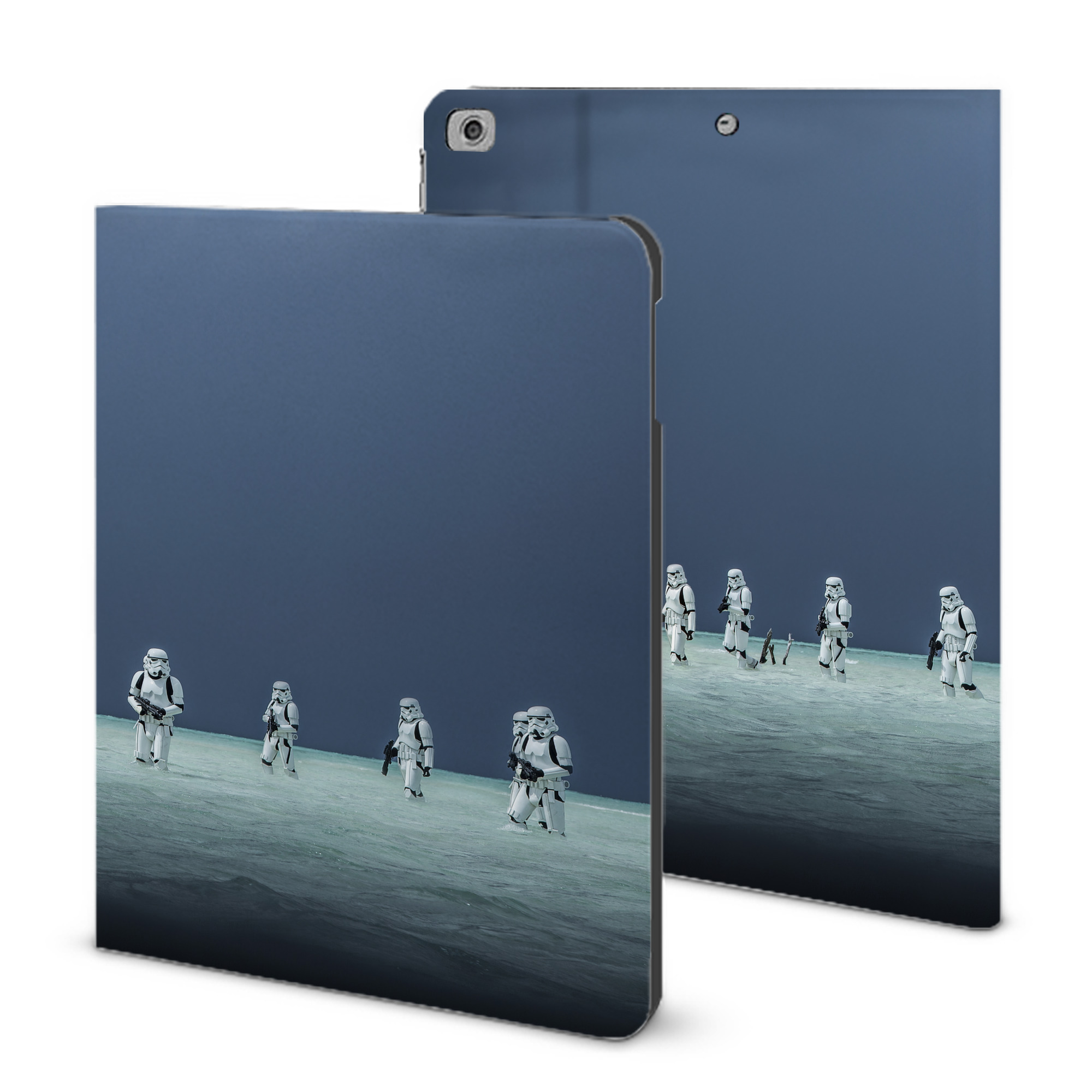 （画像用） スター・ウォーズ Star Wars IPad ケース ブック型 PUレザー TPU 耐衝撃 軽量 薄型 ペン収納なし 全面保護 IPad 各モデル対応